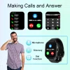 LAXASFIT H9 Smart Watch Dialing Answering Calls Exercise Tracking Heart Rate Sleep Monitor Bluetooth Smartwatch Man Woman Gift