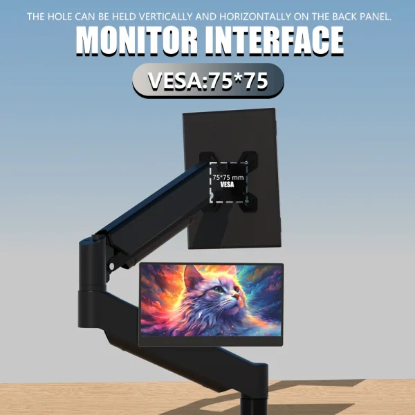 kf-S0c7b282c346f42da928aa964f7179f95E MUCAI N140-S36 Portable Display 14 Inch 60Hz Resolution 1366*768 TN Panel 250cd/㎡ Brightness 3ms Response Portable Monitor