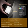 Pocket RGB Fill Light Portable LED Light Video Mini Fill Light For Camera Smartphone for GoPro Laptop Selfie Adjustable RGB Lamp