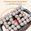 42-Heads Fascia Gun High-Frequency Vibration Body Massage Gun Back and Waist Massager Neck Shoulder Massager Muscle masajeador