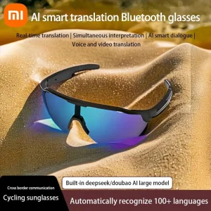 Xiaomi Modern HY-G13 Intelligent AI Glasses For Simultaneous Interpretation Of 144 Languages Real-time Translation For Listen