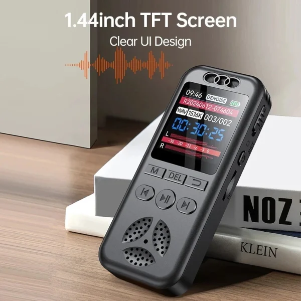 128/64/32/16/8GB Digital Voice Recorder SU7 Voice Activated Audio Recording Noise Reduction Playback MP3 Player 560hrs Recording