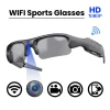 Smart Camera Glasses Video Sunglasses WiFi 1080P HD Video Recording Camera Glasses for Car Cycling Driving Hiking Fishing