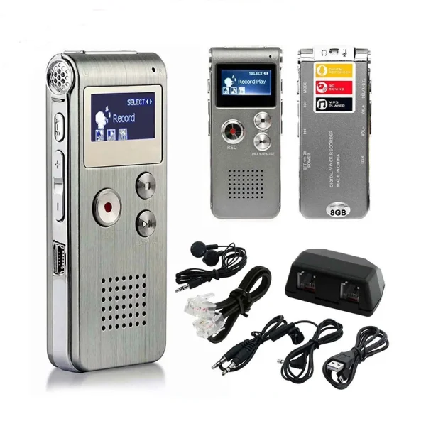 kf-Sa161802f24674f2f97aff7d0b76cab65v 8GB/16GB/32GB Voice Recorder MP3 Player Mini Sound Audio Recorder Professional Mini USB Flash Drive Recording Dictaphone